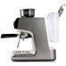 DOMO Siebträgermaschine 1500W, Schwarz/Silber DO720K