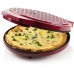 DOMO Pizza Maker 30cm, Rot DO9177PZ