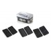 DOMO Profi 3in1 Waffeleisen + Sandwichmaker + Kontakt grill, 1000W DO9136C
