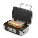 DOMO Profi 3in1 Waffeleisen + Sandwichmaker + Kontakt grill, 1000W DO9136C