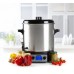 DOMO Einkochtopf Edelstahl mit LCD, 27l, 2000W DO42325PC