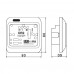 ELEKTROBOCK Dimmer zur Beleuchtungsregelung DR4-LED-IR-weiss