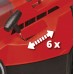 Einhell GE-CM 36/37 Li Akku-Rasenmäher (37cm/18V/2x3,0Ah) 3413170