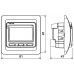 ELEKTROBOCK DIGITALER THERMOSTAT FÜR FUSSBODENHEIZUNG PT713