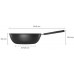 Fiskars Hard Face Antihart-Wokpfanne 28cm 1075523