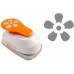 Fiskars Lever Punches Motiv-Hebelstanzer M, Blume 2,5 cm 1015760