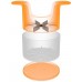 Fiskars Functional Form Apfelteiler mit Behälter, 16,4x12,7x7,8cm 1016132