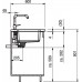 Franke KBX 210/610-20 Edelstahl-Spüle Unterbauspüle flachenbündig 112.0043.877