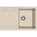 Franke SET G40 Fragranit Spüle MRG 611.071 beige+ Küchenarmatur FN 0147 mit Schlauchbrause