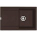 Franke SET G39 Fragranit Spüle MRG 611.070 chocolate + Küchenarmatur Samoa