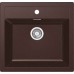 Franke SET T12 Tectonite Spüle SID 610 chocolate + Küchenarmatur FN 0147