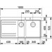 Franke Mythos MTX 651/2 Einbauspüle Edelstahl links 101.0067.175