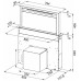 Franke Dawn FDW 908 IB XS Dunstabzugshaube, Edelstahl, Glas schwarz 110.0365.588