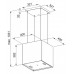 Franke FME 407 XS Mercury Inselhaube, Edelstahl 110.0260.618