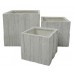 G21 Blumentopf Fossil Cube 36x36x34cm 639267