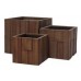 G21 Blumentopf Wood Cube 36x36x34cm 639263