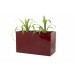 G21 Blumentopf mit Wasserspeicher Combi rot 56 x 28 cm 6392481