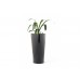 G21 Blumentopf mit Wasserspeicher Trio schwarz 29,5 cm 639252