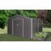 G21 Gartenhaus GAH 407 - 213 x 191 cm, grau 63900521