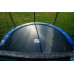 G21 SpaceJump Trampolin, 305 cm, blau, mit Sicherheitsnetz + gratis Leiter 69042681