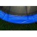G21 SpaceJump Trampolin, 305 cm, blau, mit Sicherheitsnetz + gratis Leiter 69042681