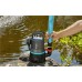 GARDENA 9000 Schmutzwasser-Tauchpumpe, Tauch-/Druckpumpe (300W/ 9 000l/h) 9040-20