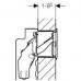 GEBERIT Einwurf für Reinigungswürfel, zu Geberit Sigma UP-Spülkasten 12 cm 115.610.00.1