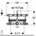Geberit Kombifix Element für Bidet, universell 457.530.00.1