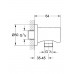 GROHE RAINSHOWER Wandanschlussbogen 27057AL0