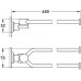 GROHE Atrio Handtuchhalter, 2-armig 40308000