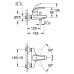 GROHE Eurosmart Einhand-Wannenbatterie DN 15 chrom, 33300001