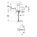 GROHE Essence Neu Waschtisch Armatur 34294001 S-Size, chrom, ohne Ablaufgarnitur 34294000