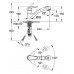 GROHE Eurodisc Einhand-Spültischbatterie, chrom, 32257001