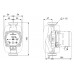 Grundfos ALPHA2 25-60 N 180 1x230V Umwälzpumpe 99411424