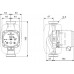 Grundfos ALPHA2 32-80 N 180 1x230V Hocheffizienz-Umwälzpumpe 99411449