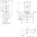 Grundfos In-Line Pumpe TP 32-30/4 B A-F-Z-BUBE 0,12 kW 220mm 96401754