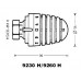 HERZ Thermostatkopf "H", mit Anschlussgewinde M 30 x 1,5 1926098