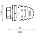 HERZ Thermostatkopf „MINI klasic-H“, mit Anschlussgewinde M 30 x 1,5 1920038