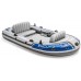 INTEX 68324 Schlauchboot Excursion 4 Ruderboot Angelboot + Pumpe Paddel
