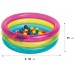 INTEX BABY BALL PIT Aufblasbares Bällebad mit drei Ringen 86 x 25 cm 48674