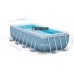 INTEX PRISM FRAME Rectangular POOL 400 x 200 x 100 cm mit Kartuschenfilteranlage 28316GN