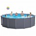 INTEX Graphite Panel Pool Set 478 x 124 cm, 28382GN