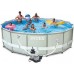 INTEX Frame Pool Set Ultra Rondo 549 x 132 cm 128336+Kartuschenfilteranlage