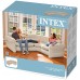 INTEX CORNER SOFA Ecksofa Eckbank Lounge 257 x 203 x 76 cm, beige 68575NP