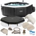 INTEX Jet & Bubble Spa Deluxe Octagon Whirlpool, 6 personen 28462