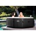 INTEX Jet & Bubble Spa Deluxe Octagon Whirlpool salzwassersystem, für 4 personen 28454GN