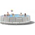 INTEX PRISM FRAME POOLS SET Schwimmbad 610 x 132 cm mit kartuschenfilteranlage 26756GN