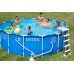 INTEX Metal Frame Pools Schwimmbecken 457 x 122 cm filterpumpe 28242GN