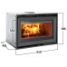 Jotul C 24 CB Kamineinsatz, Schwarzer Lack 341328
