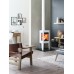 B-WARE Jotul F 163 CB Kaminofen weißer Emaille, 351272 - ohne Schamotsteine, zerkratzt